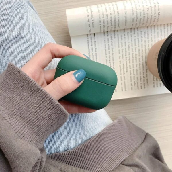 Cutie casti Apple AirPods Pro Dark Green